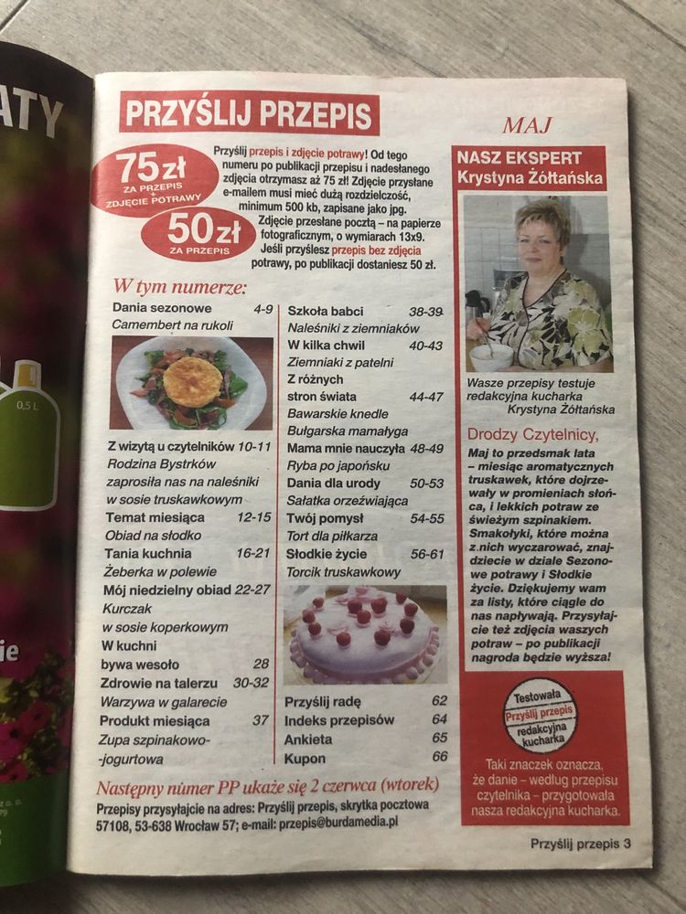 Przyślij przepis 05/2009