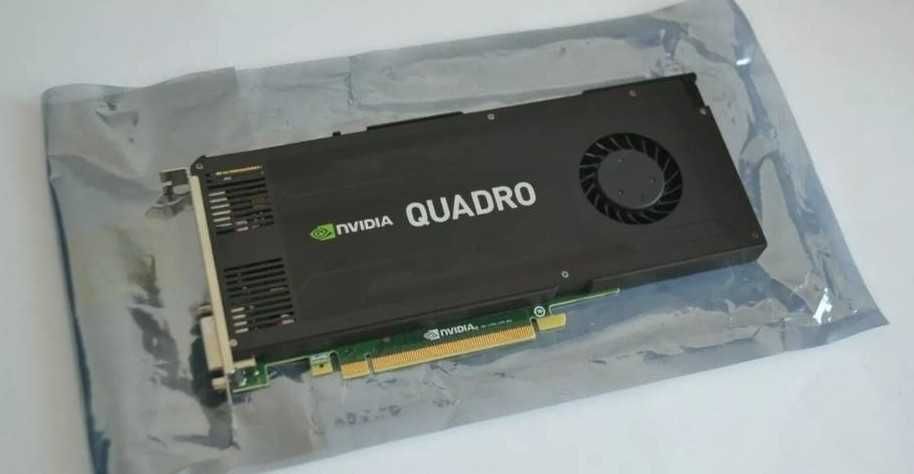 Karta grafiki QUADRO K4000 3GB DDR5 (192bit), DVI, 2x DP, GWARANCJA !