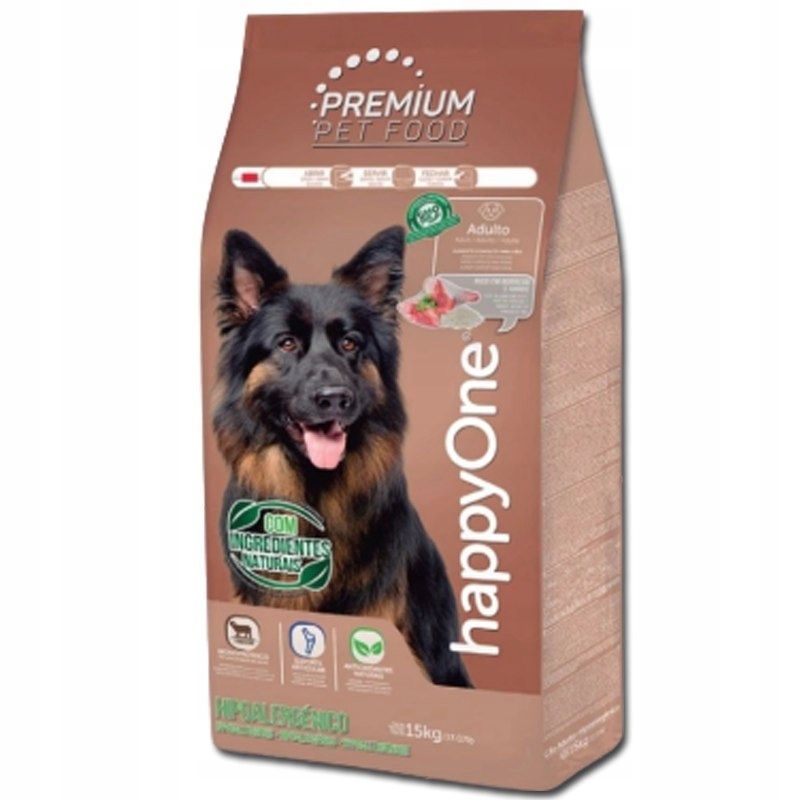 HappyOne Adult Dog - Hypoallergenic z jagnięciną 1