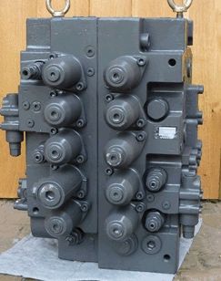 гидравлический распределитель розподільник cat komatsu volvo jcb