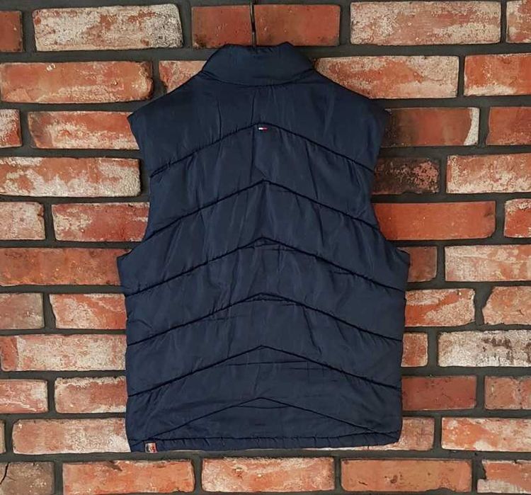 Tommy Hilfiger Denim granatowa kamizelka bezrękawnik  super stan M