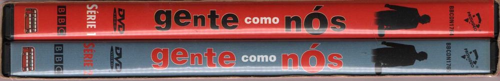 Dvd Caixa Gente como Nós -comédia -séries 1 e 2 - 2 dvd's -série de tv