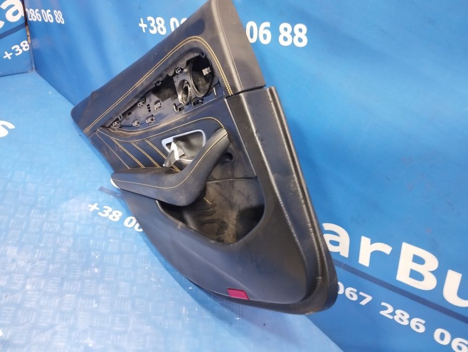 Обшивка двері задньої лівої Мерседес АМГ Е63 AMG E63 S Карта