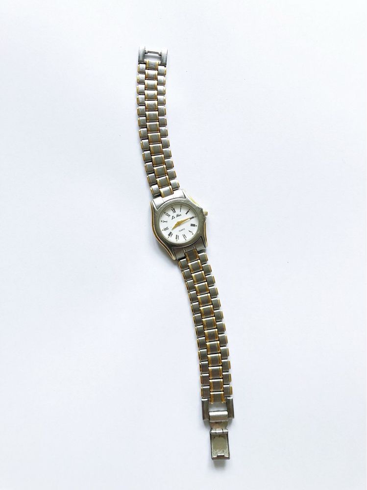 Rare Vintage gold Watch Le Noir Swiss Pozłacany Zegarek