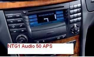 Mapa Europy Mercedes CD AUDIO 50 APS NTG1 V17 2017