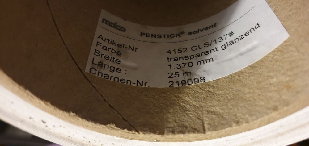 Folia adhezyjna do druku cyfrowego Penstick