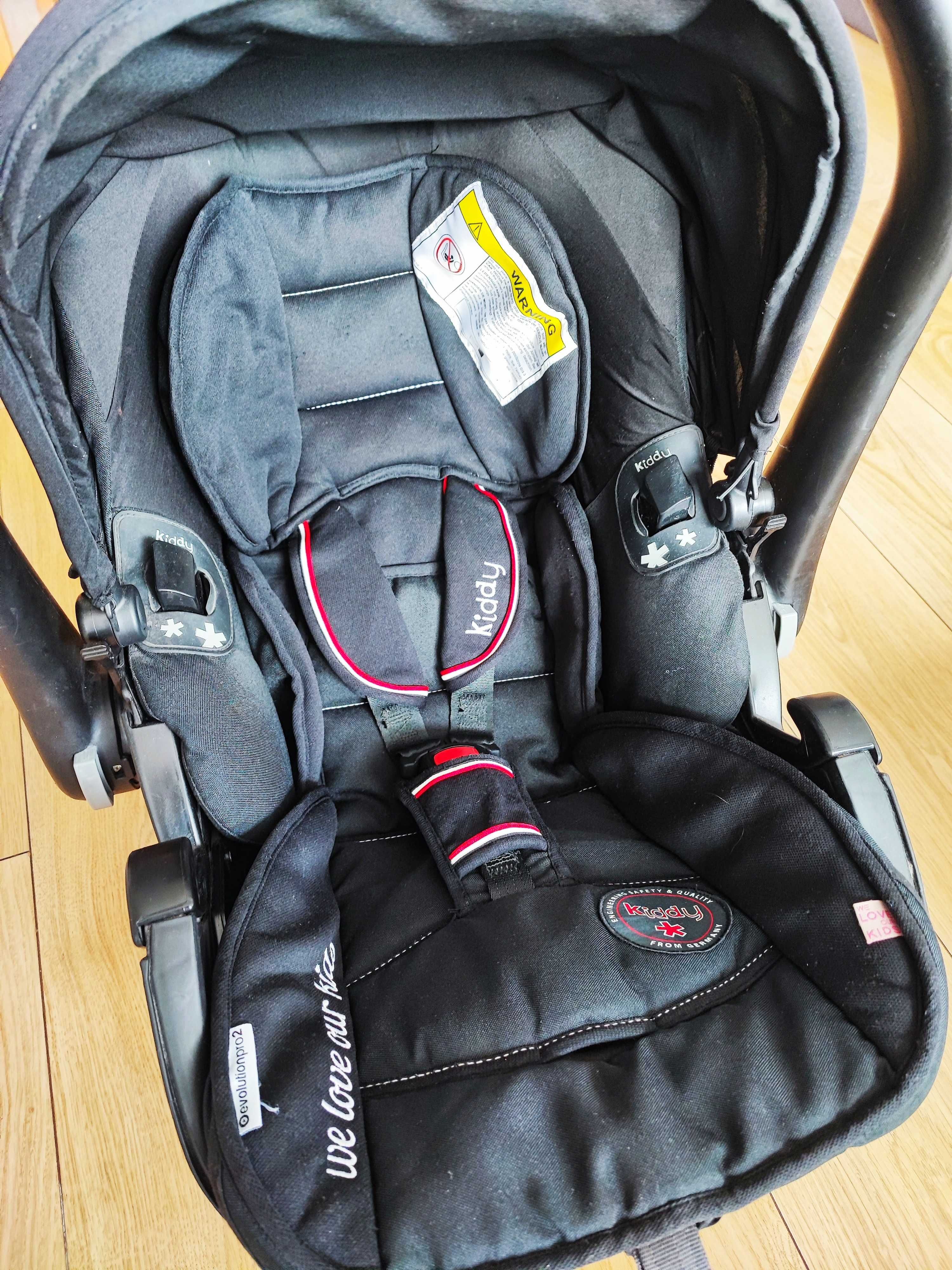 Fotelik Kiddy Evolution Pro 2 Le Mans + baza isofix