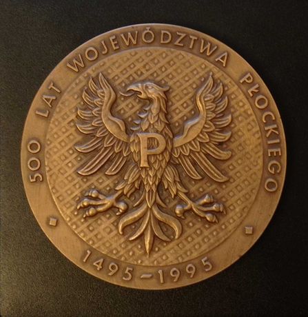 Medal 500 Lat Województwa Płockiego