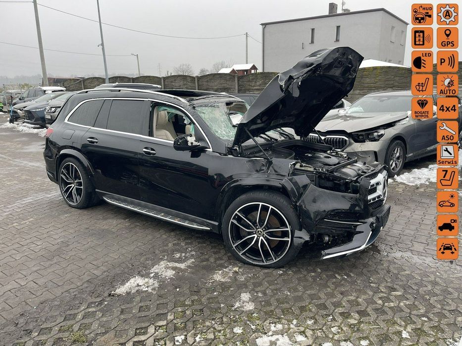 Mercedes-Benz GLS 400D 4Matic AMG Panorama Burmester Pamięć 7os