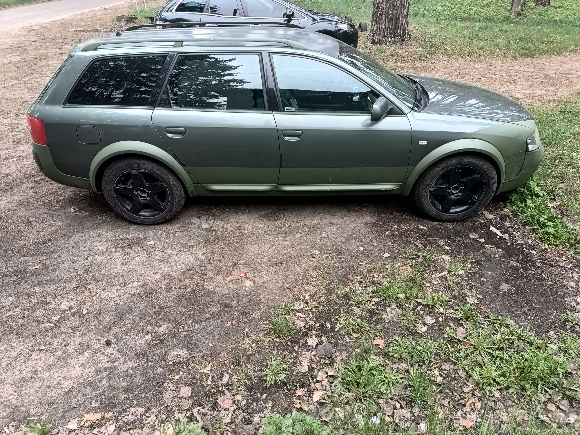 audi allroad 2.5 tdi quattro 2003 року зелена по тех. паспорту