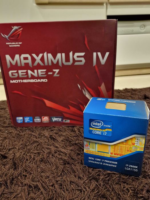 Intel i7 2600k + ASUS RoG MAXIMUS IV + 16GB + Cooler Jonsbo CR-1100