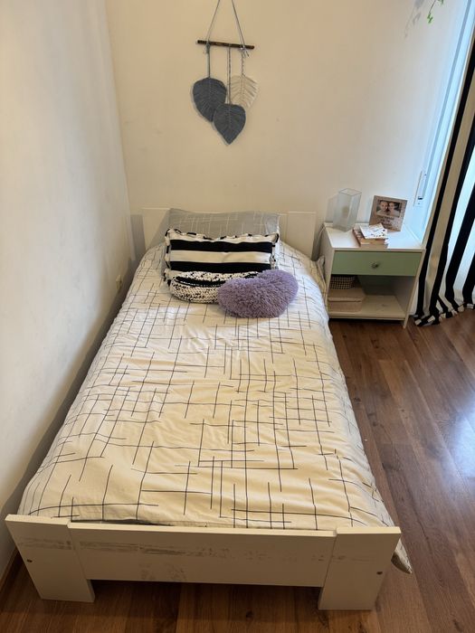 Cama individual (190x105) com oferta de Colchao!