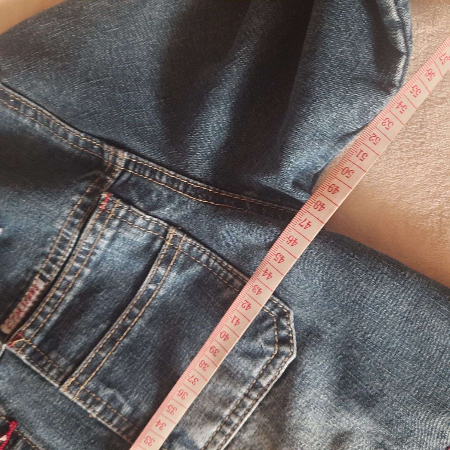 Kurtka dziecięca jeans 152/ 8 lat
