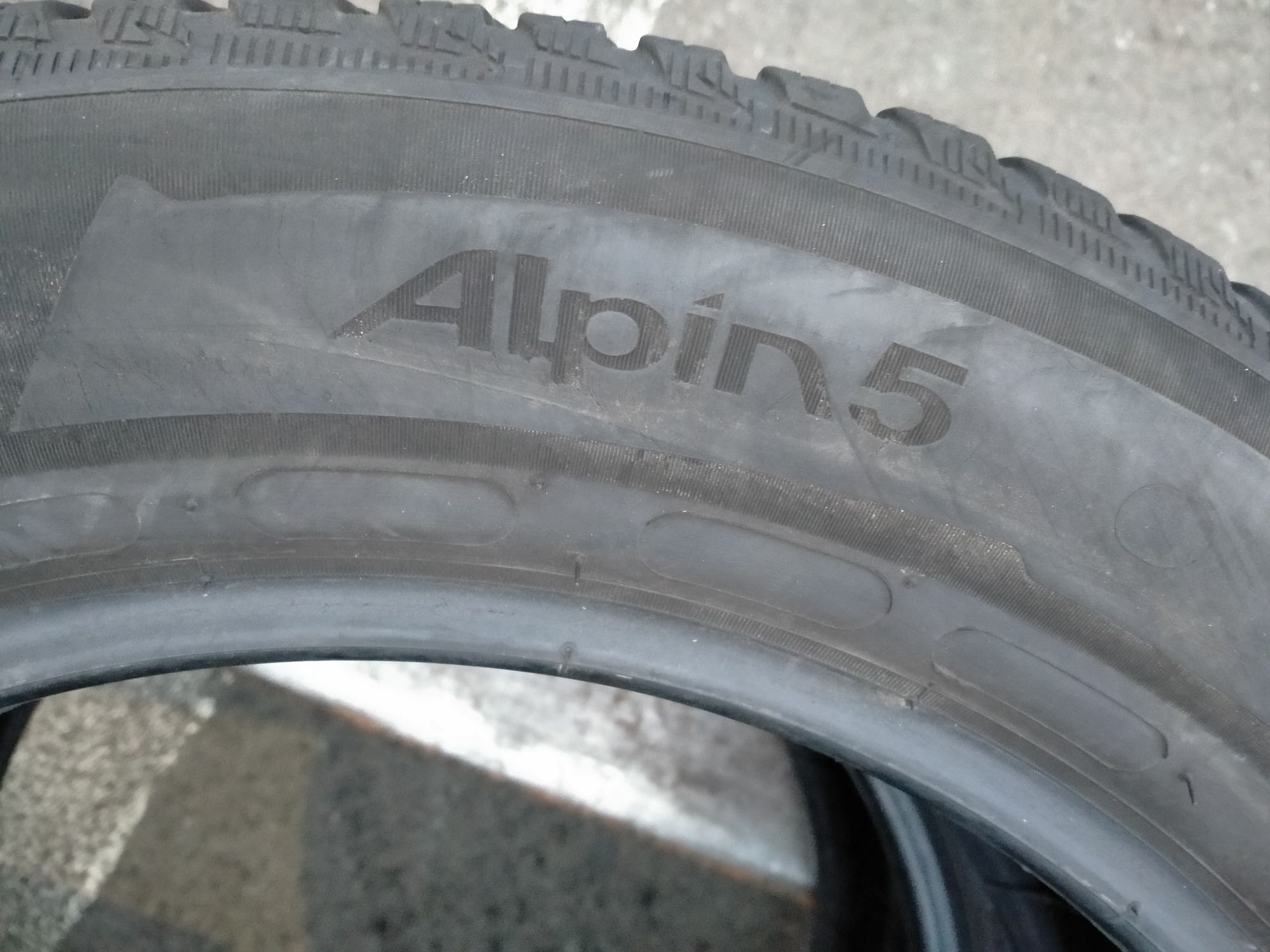 225/55/17 Michelin Alpin 5 Мишелин 4шт Зима