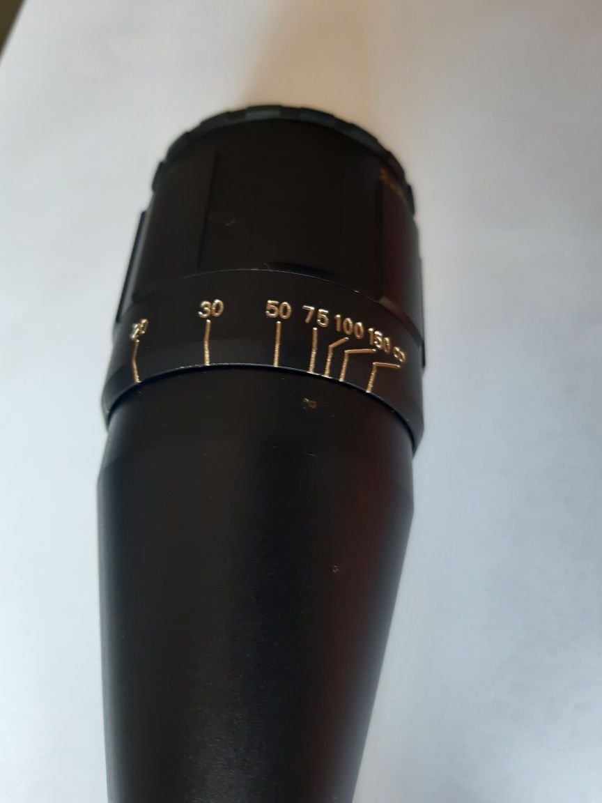 Mira telescópica weihrauch 3-9x40 P com corrector de parallax