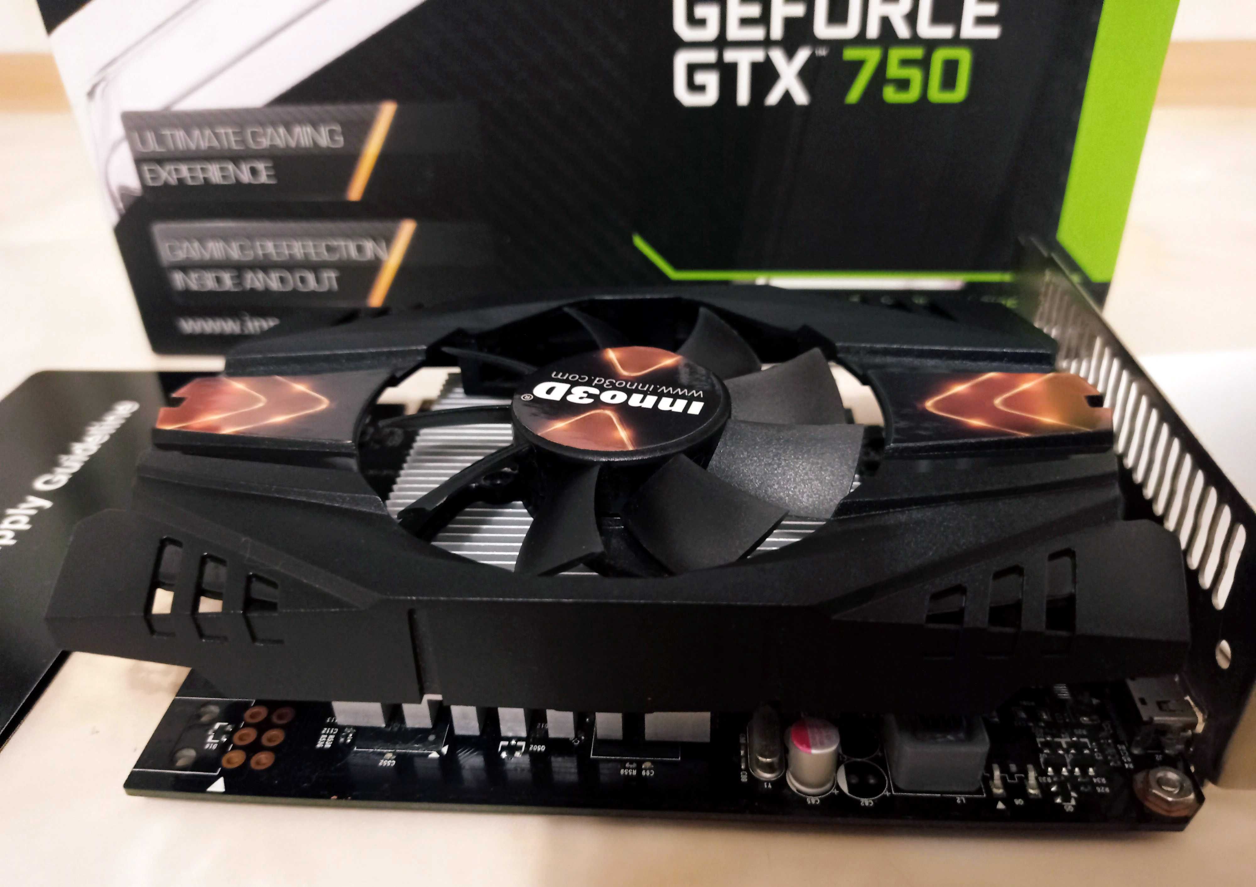 Inno3D GeForce GTX 750 1024MB GDDR5 (2x DVI, mini HDMI)