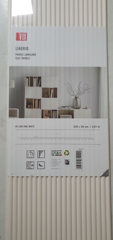 Panel ryflowany vox linerio xs oval lamele