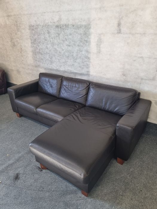 Шкіряний кутовий диван Шкіряний куток Шкіряні меблі з Європи