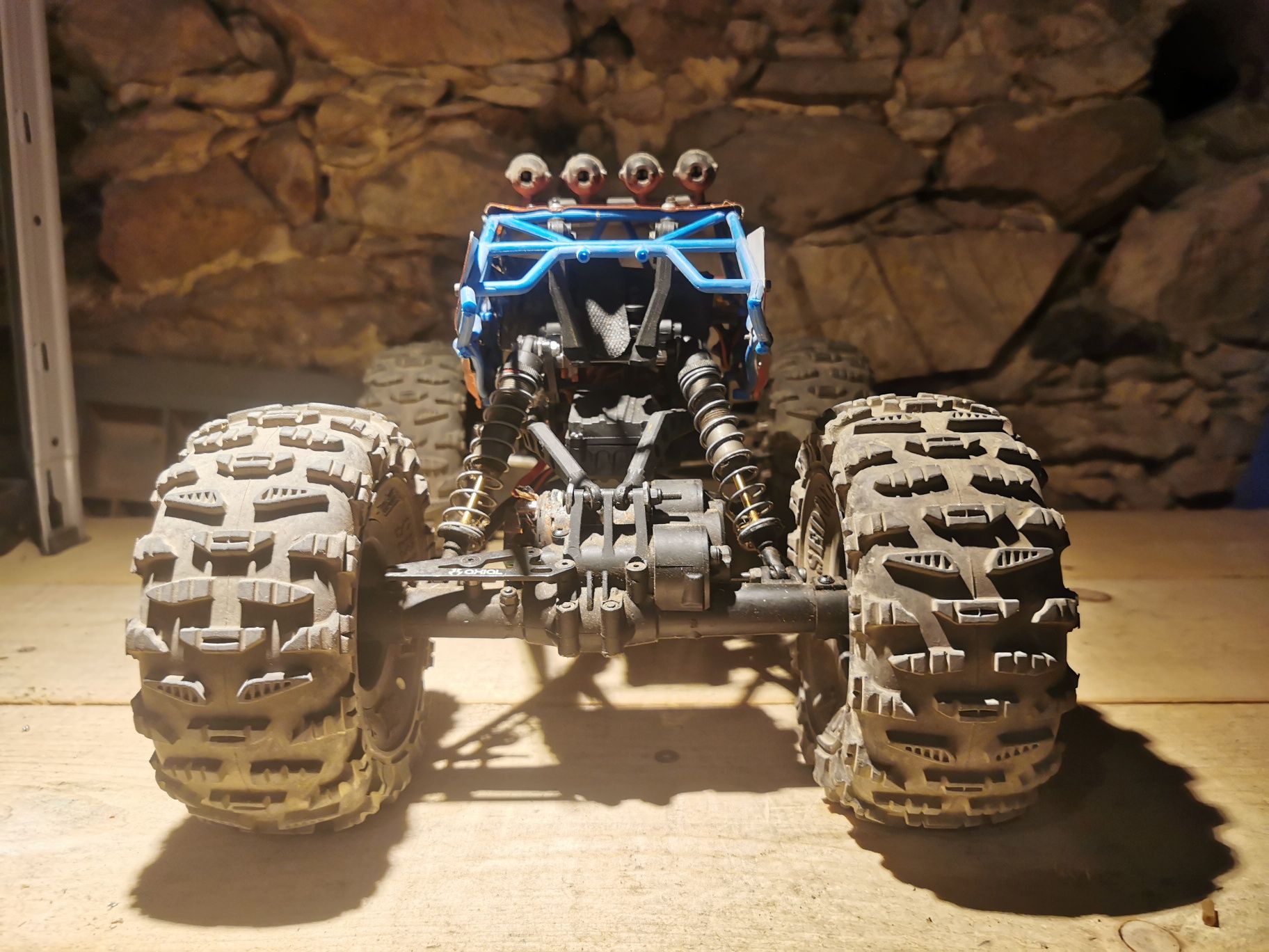 Axial xr10 Motor em cada eixo rc crawler profissional