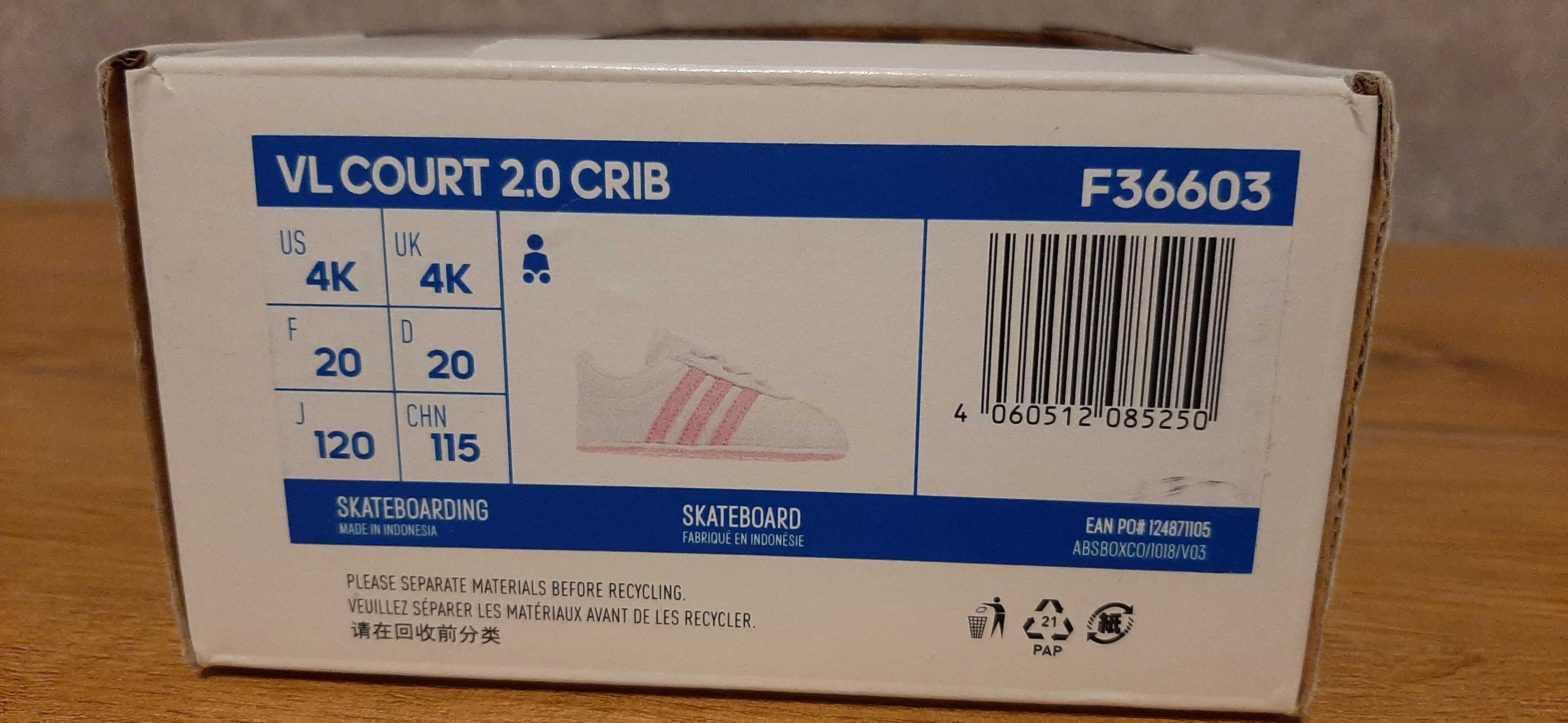 Buty adidas VL COURT 2.0 CRIB