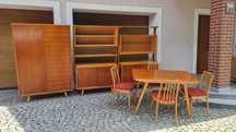 Regał modułowy Mid Century Design Lata 60 PRL Czechosłowacja Jirak