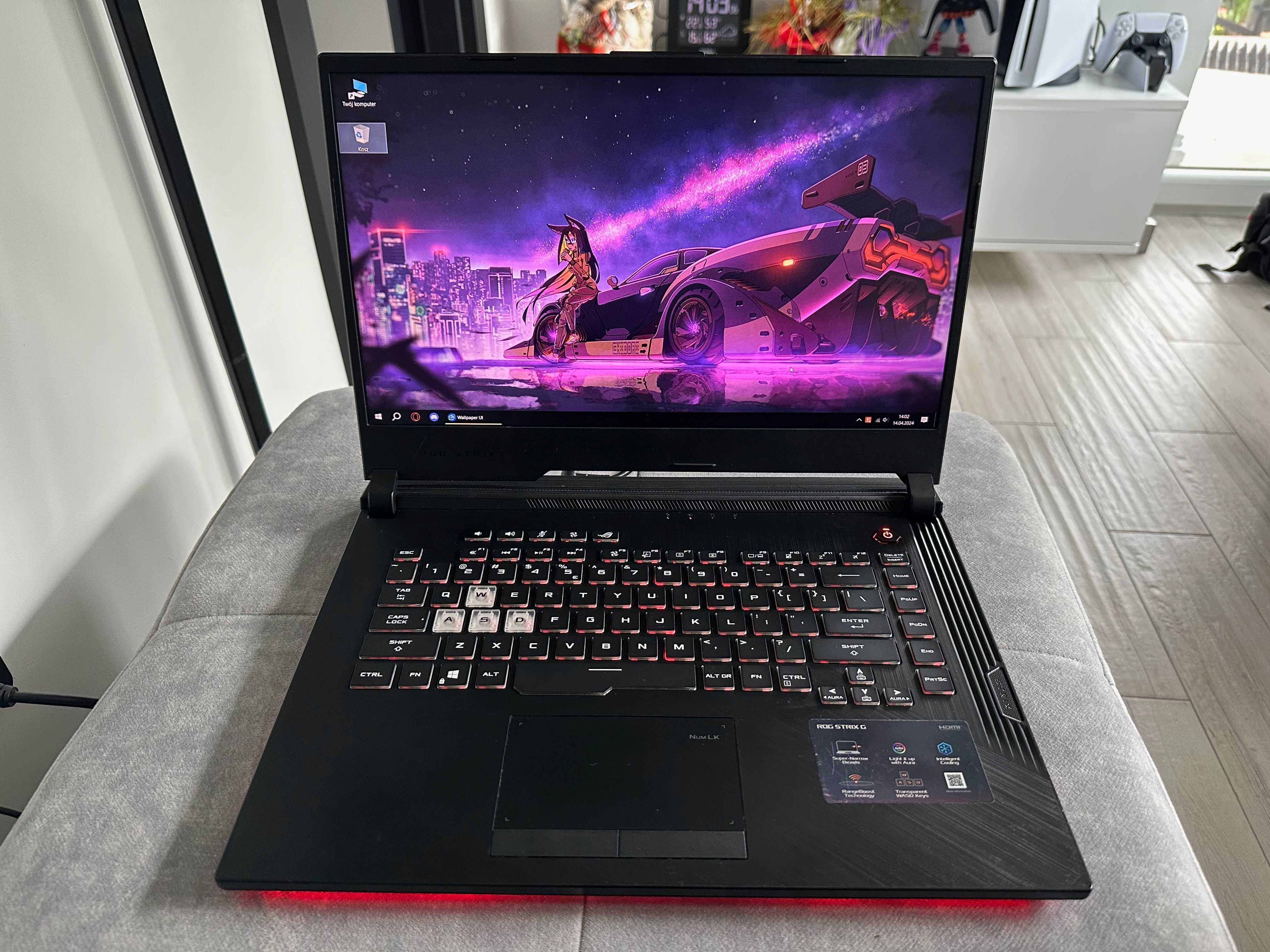 Laptop ASUS ROG Strix G G531GU 15,6" i5-9300H 24GB RAM