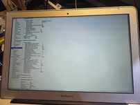 Matryca skrzydło Apple MACBOOK AIR 7.2 A1466 Oryginał