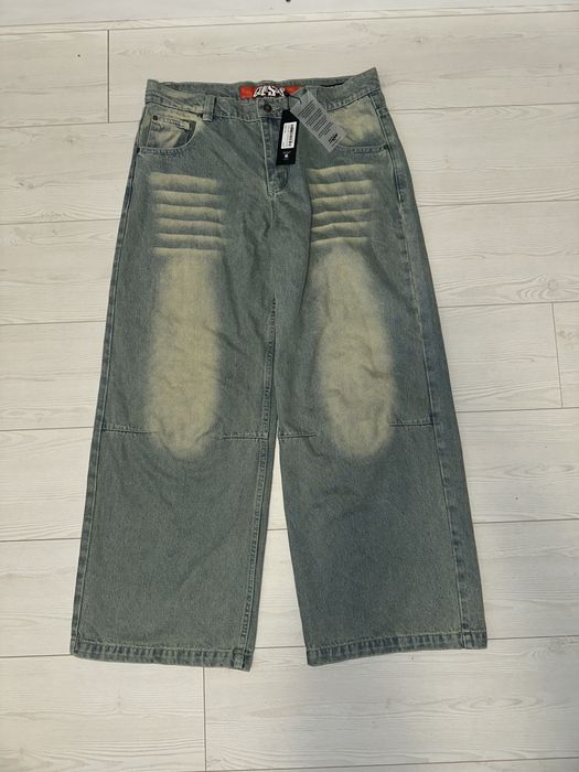 Оригінальні Джинси Jaded London Light Wash Colossus