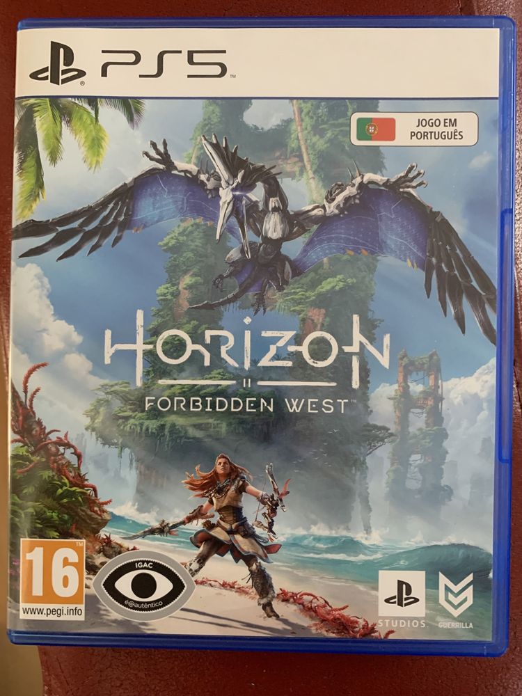 Jogo PlayStation 5 PS5 horizon forbidden west
