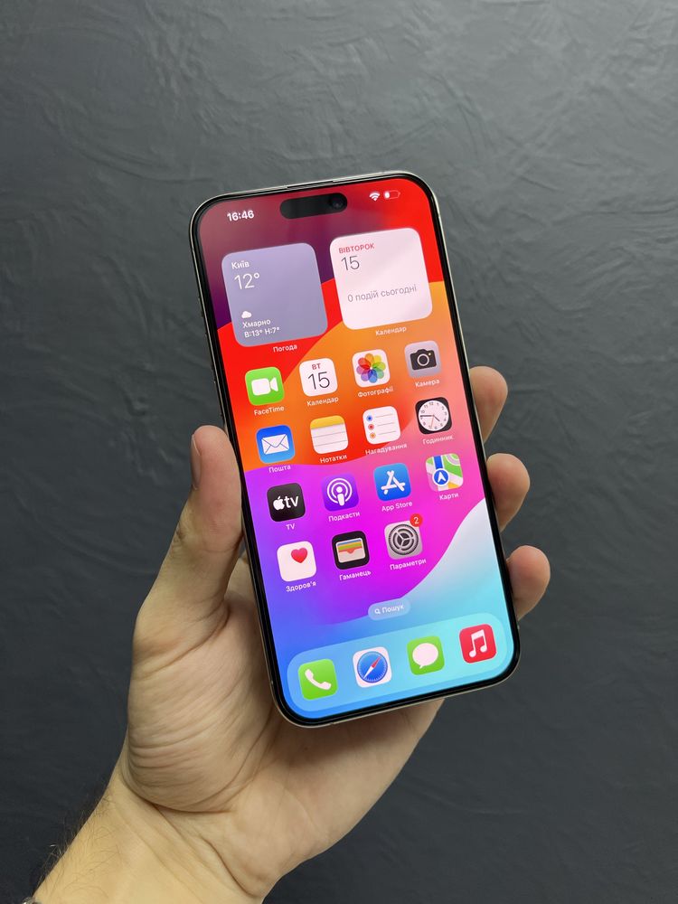 iPhone 15 Pro Max 256Gb Natural Titanium Unlock від Магазину