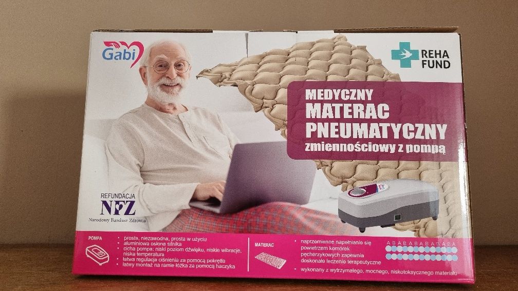 Materac przeciwodleżynowy
