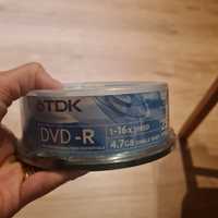 Płyty TDK DVD-R 16speed pojemność 4.7GB