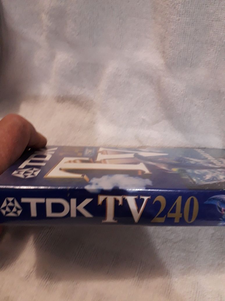 Kasety VHS. Nowe 3 sztuki
