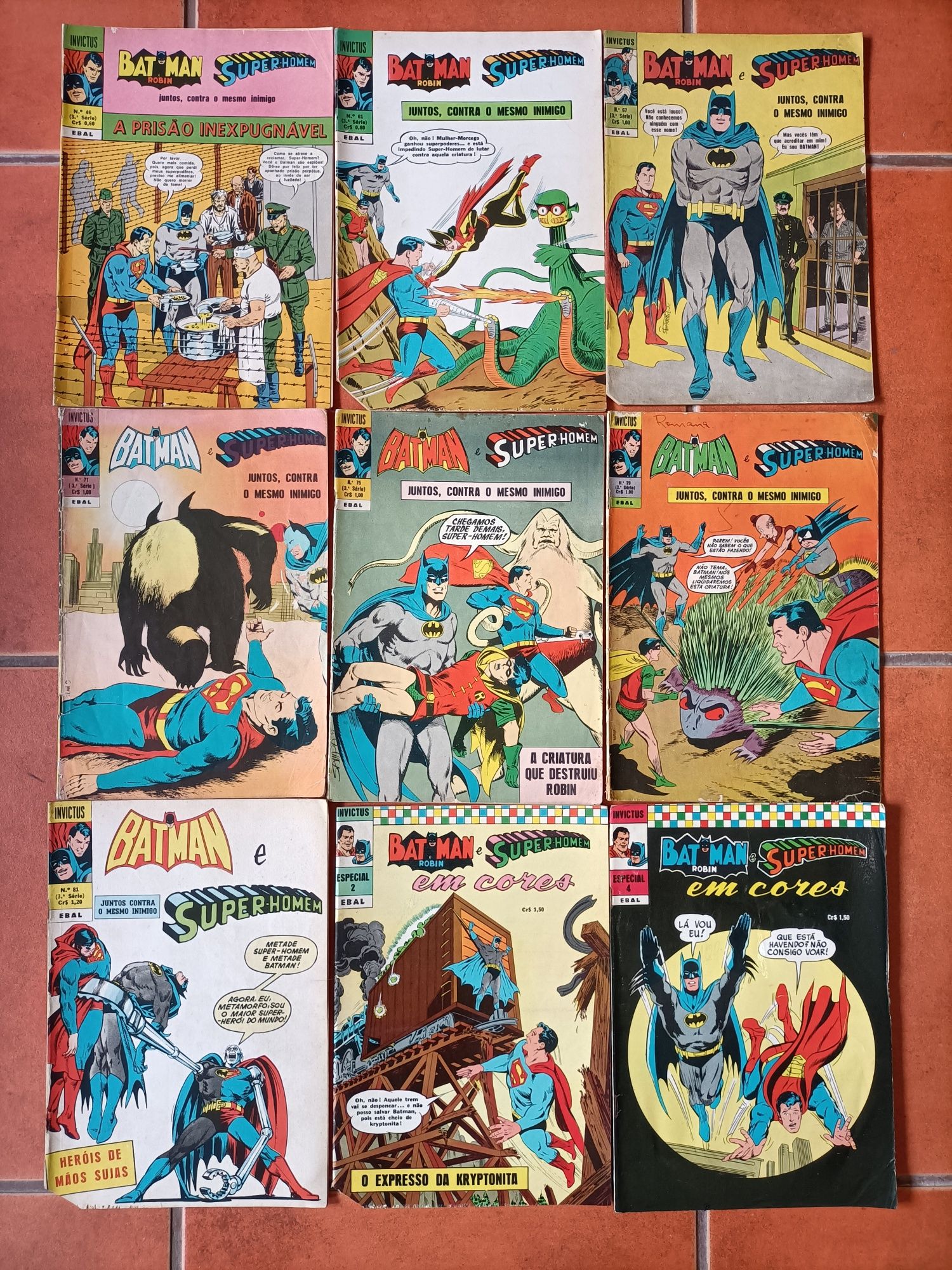 45 Livros Batman da Abril e Ebal