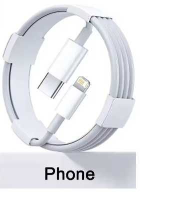Kabel Lighting - USB C, 35 W, do iPhone 14, 13, 12, 11, Pro Max 7 8 14