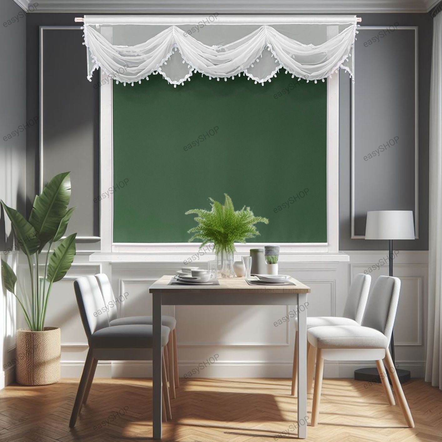 Gotowa firanka krótka 50x175