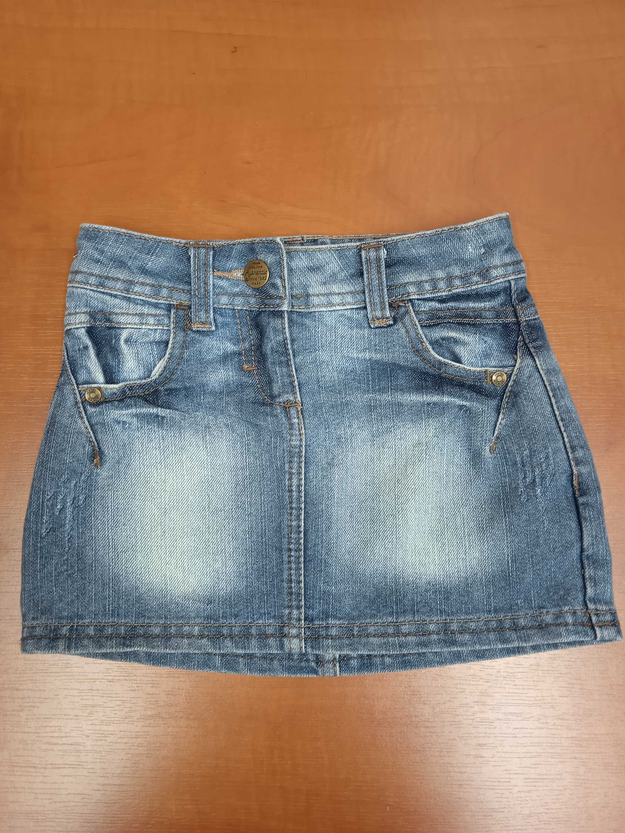 Next spódnica dziecięca jeans r. 98