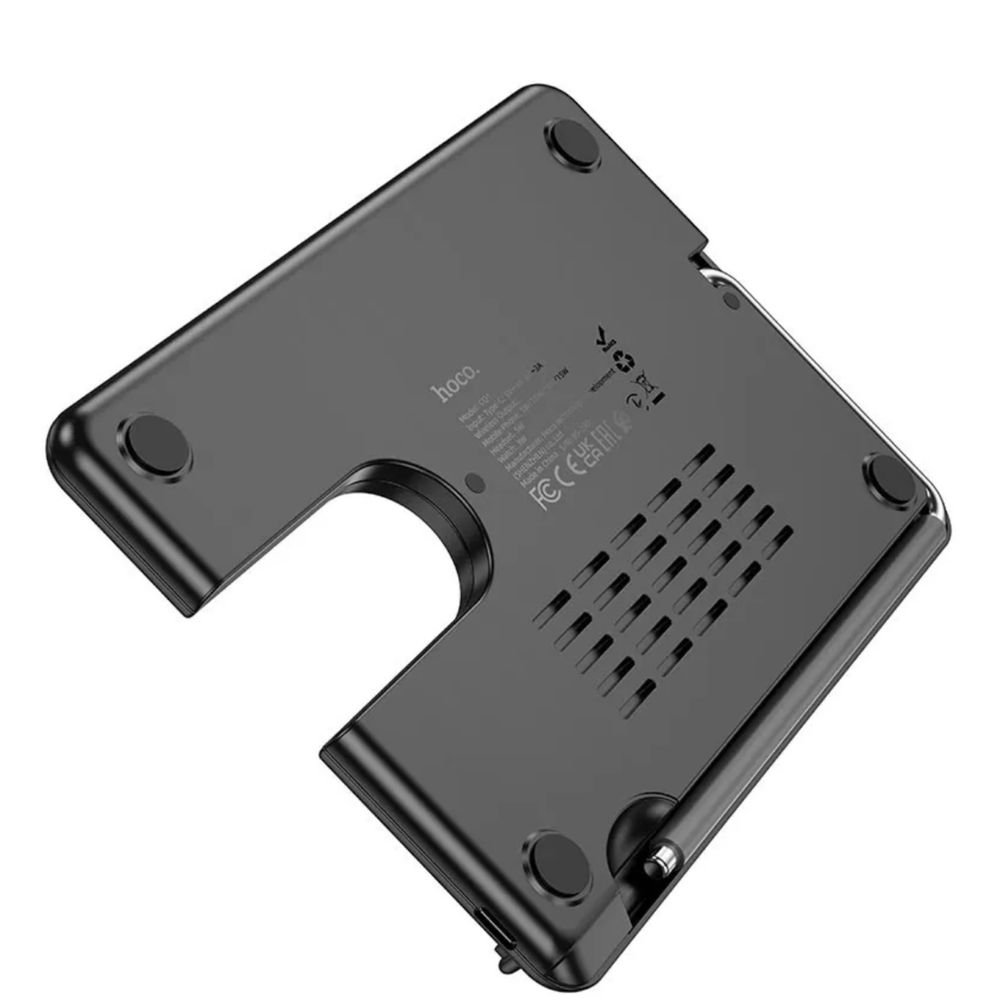 Бездротовий зарядний пристрій Qi HOCO Geek folding 3-in-1 CQ1