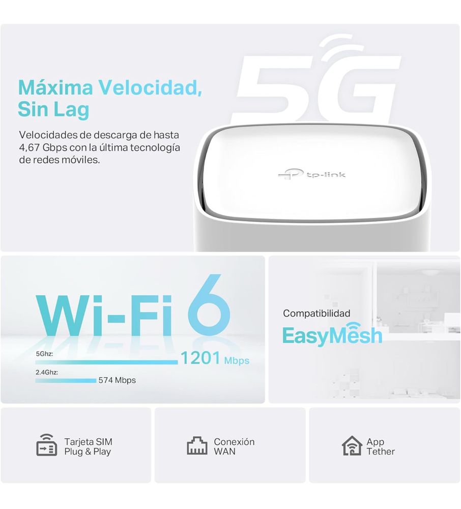 Vendo Router 5G Tplink Archer NX200 (como novo)