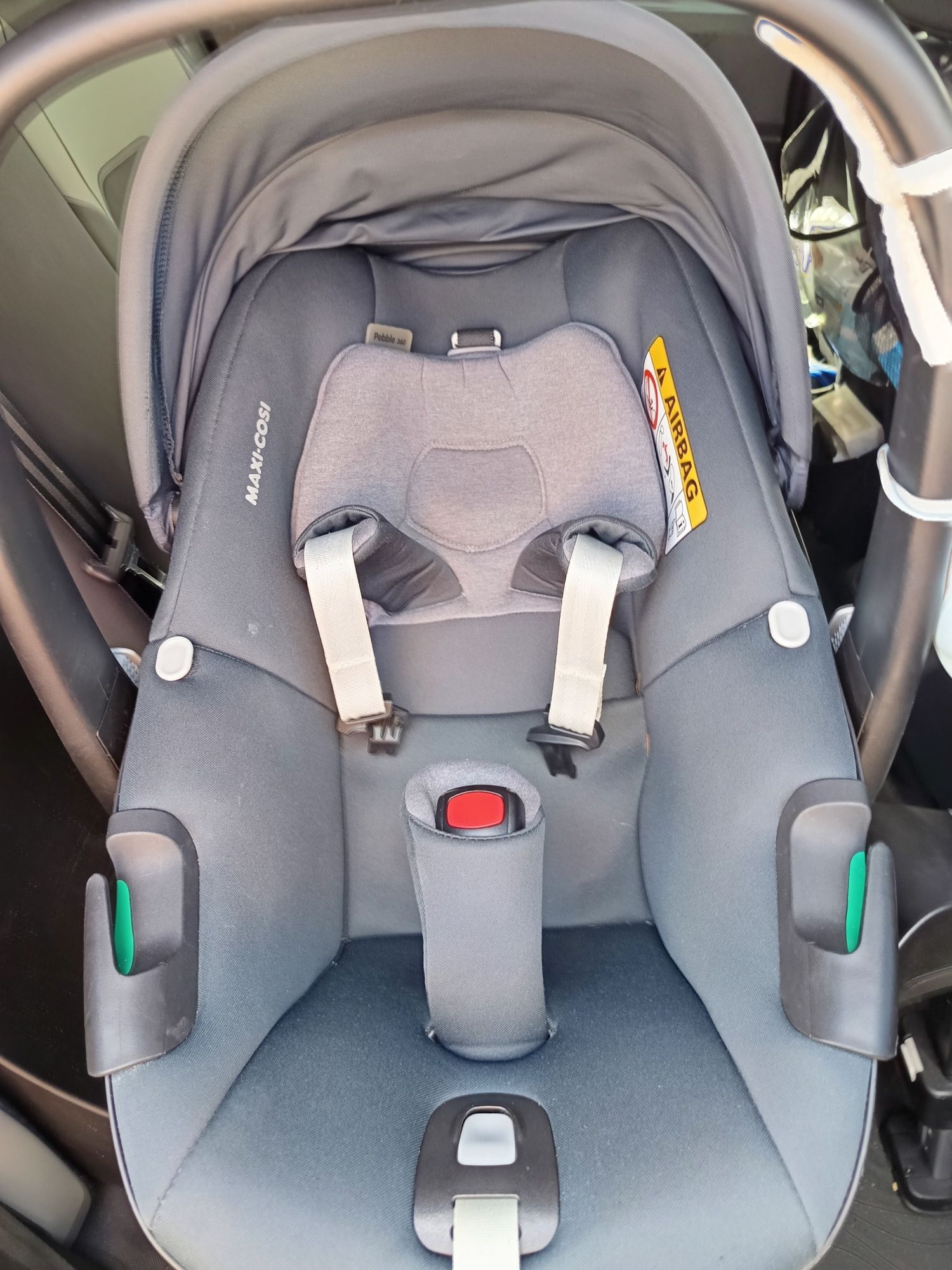 Maxi cosi Pebble 360+ base rotativa+acessórios