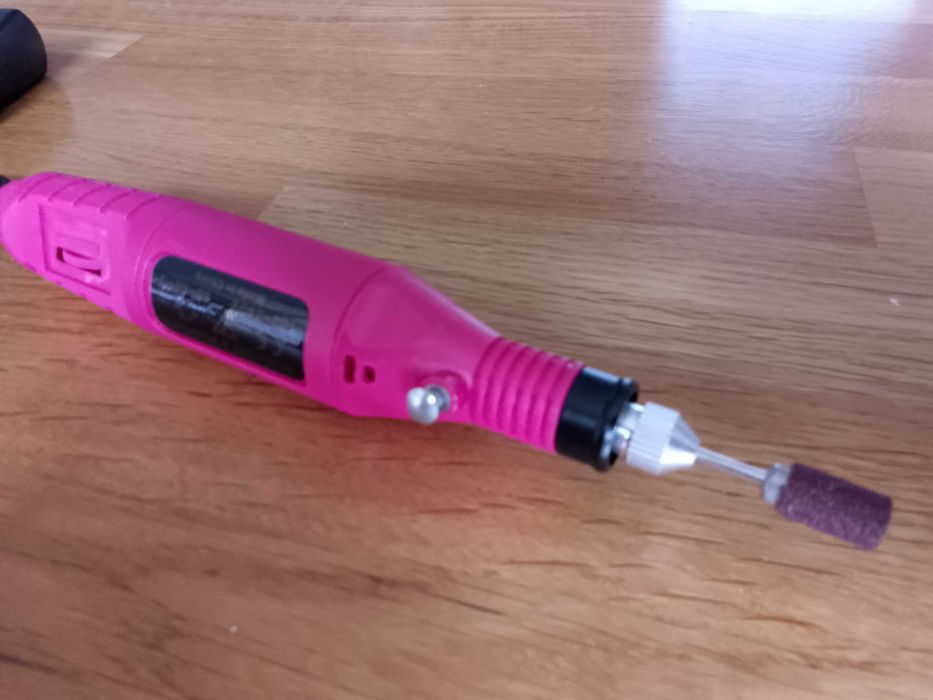 FREZARKA DO PAZNOKCI MANICURE pedicure + FREZY zestaw super sprawa kos