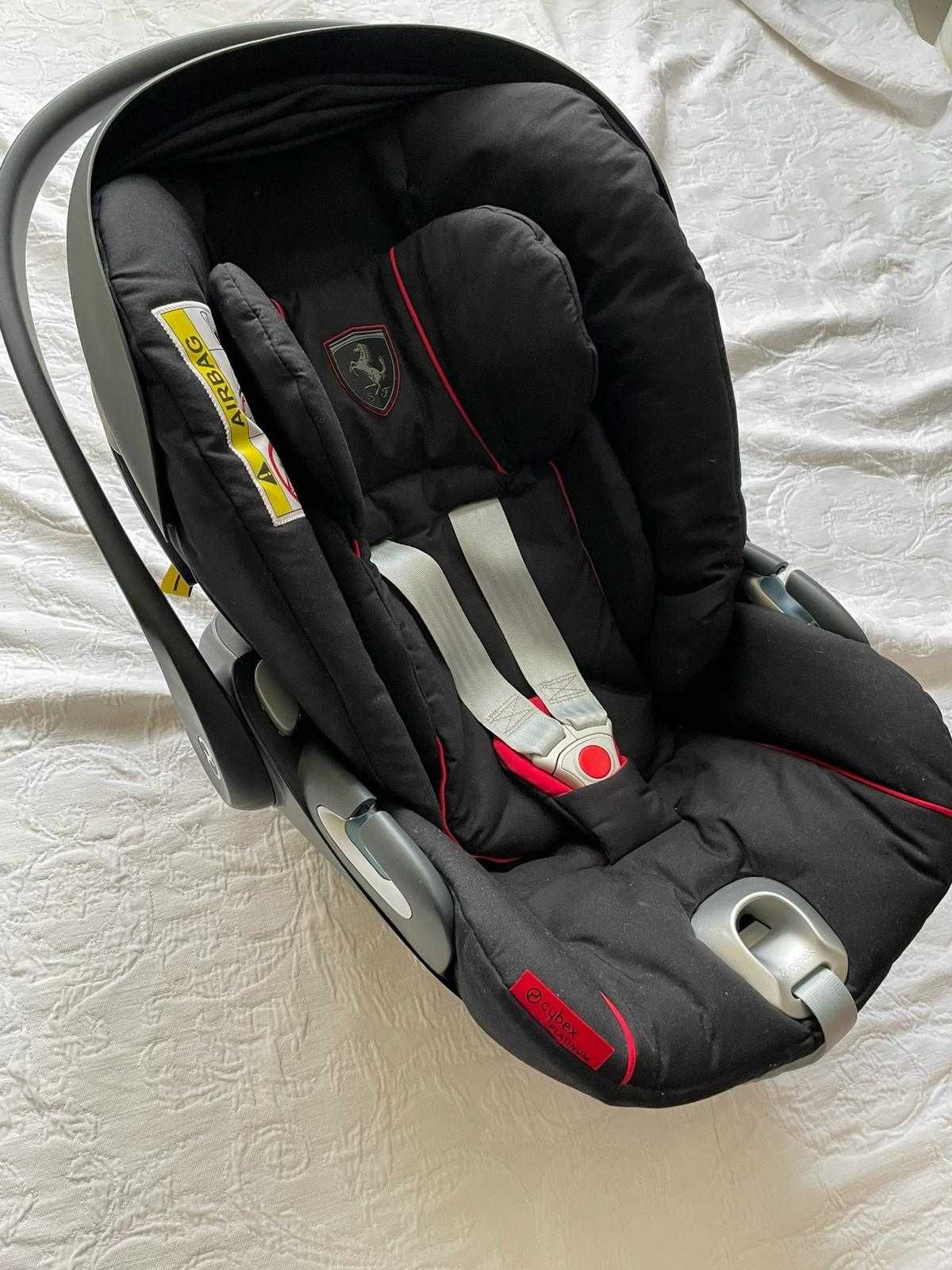 Carrinho Cybex Priam Platinum Ferrari +Extras Incluídos