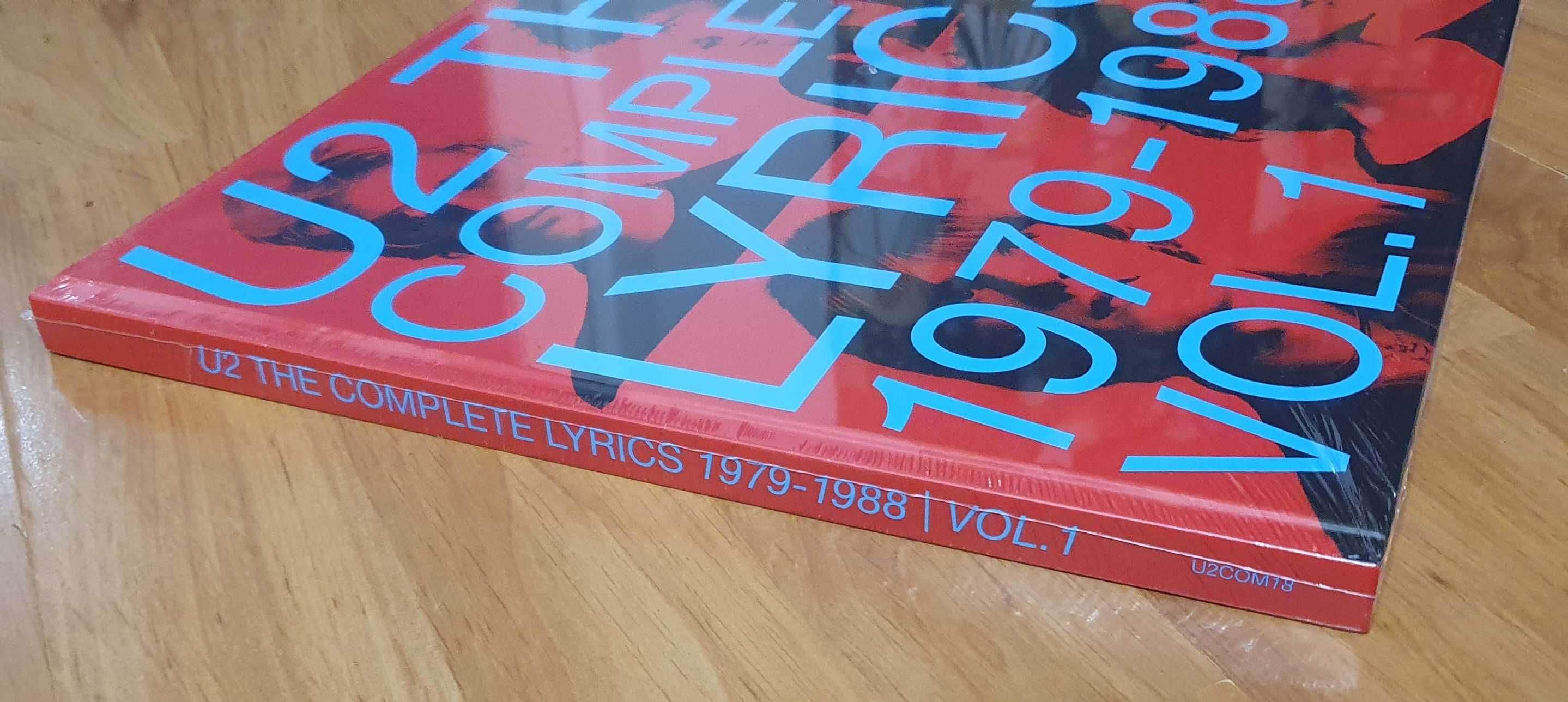 U2 The Complete Lyrics 1979 - 1988 Vol. 1, Fanklubowa Książka, Folia