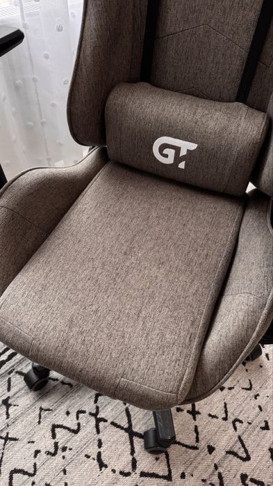Крісло дитяче GT Racer сіре