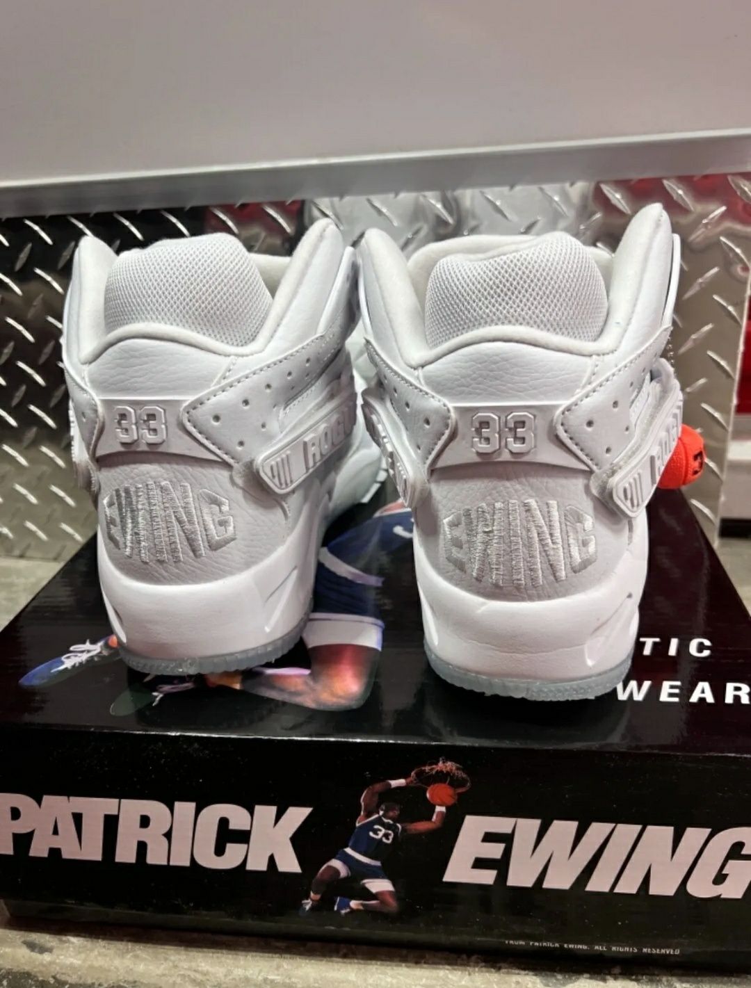 Кроссовки Ewing Rouge "Crystal White"