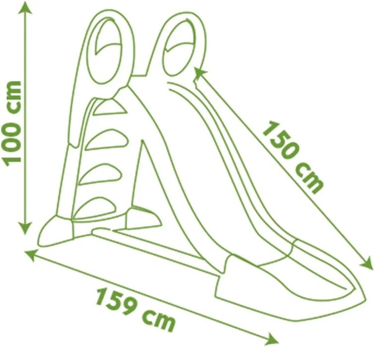 Escorrega com opção de água  2-6 anos  [150 cm] - NOVO - PORTES GRÁTIS