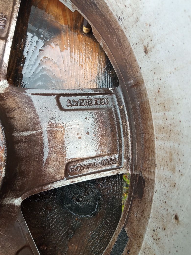 Alufelgi 15" 5x100 ET38 RONAL Audi Vw Skoda Seat