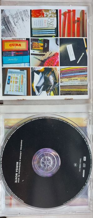 CD - Marisa Monte "Memórias, Crónicas e Declarações de  Amor"