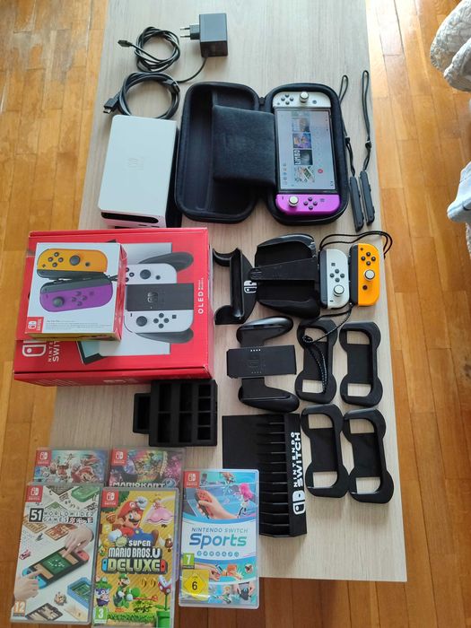 Nintendo Switch OLED - Como Nova + Extras