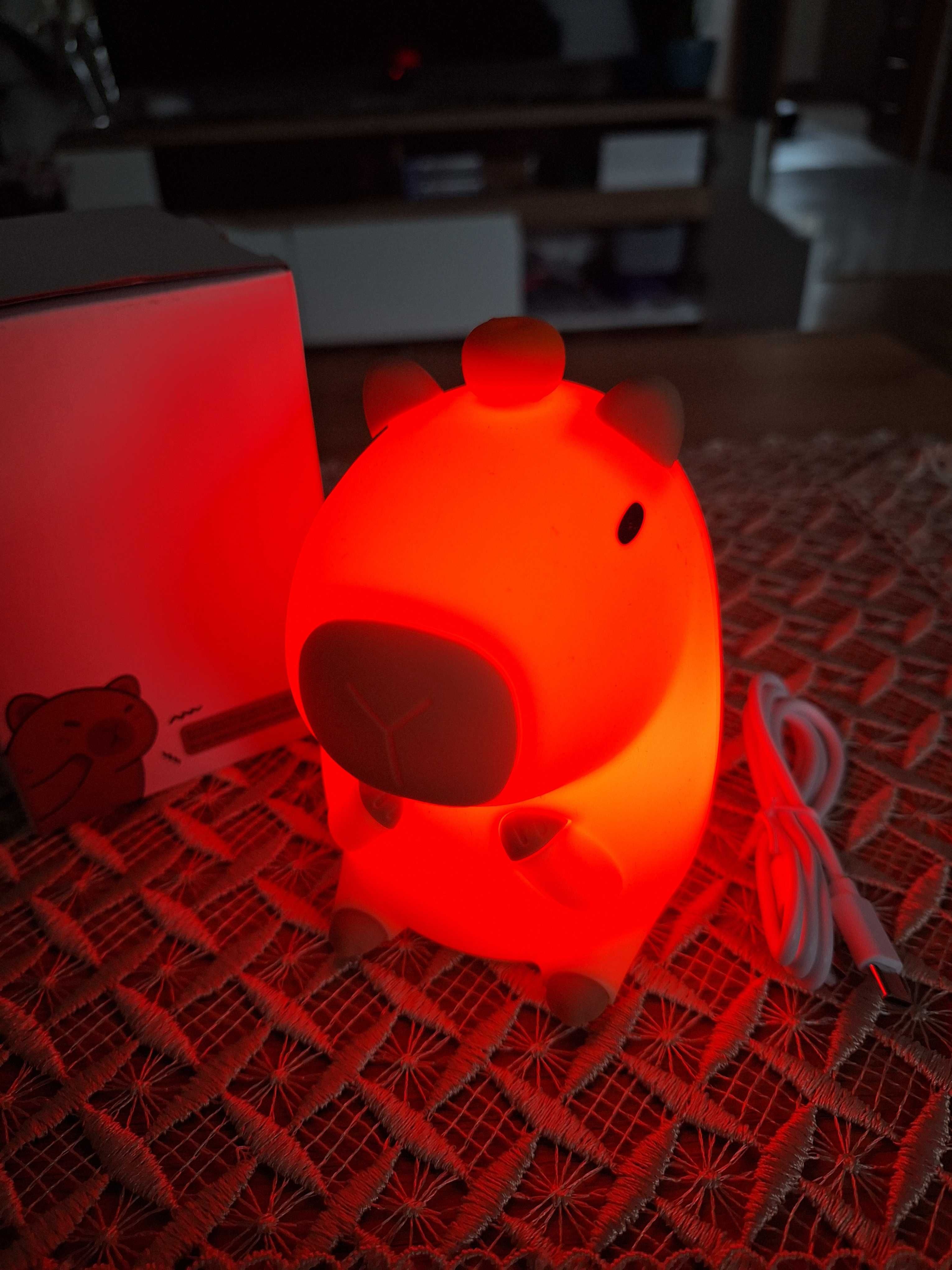 Lampka Capibara wielokolorowa